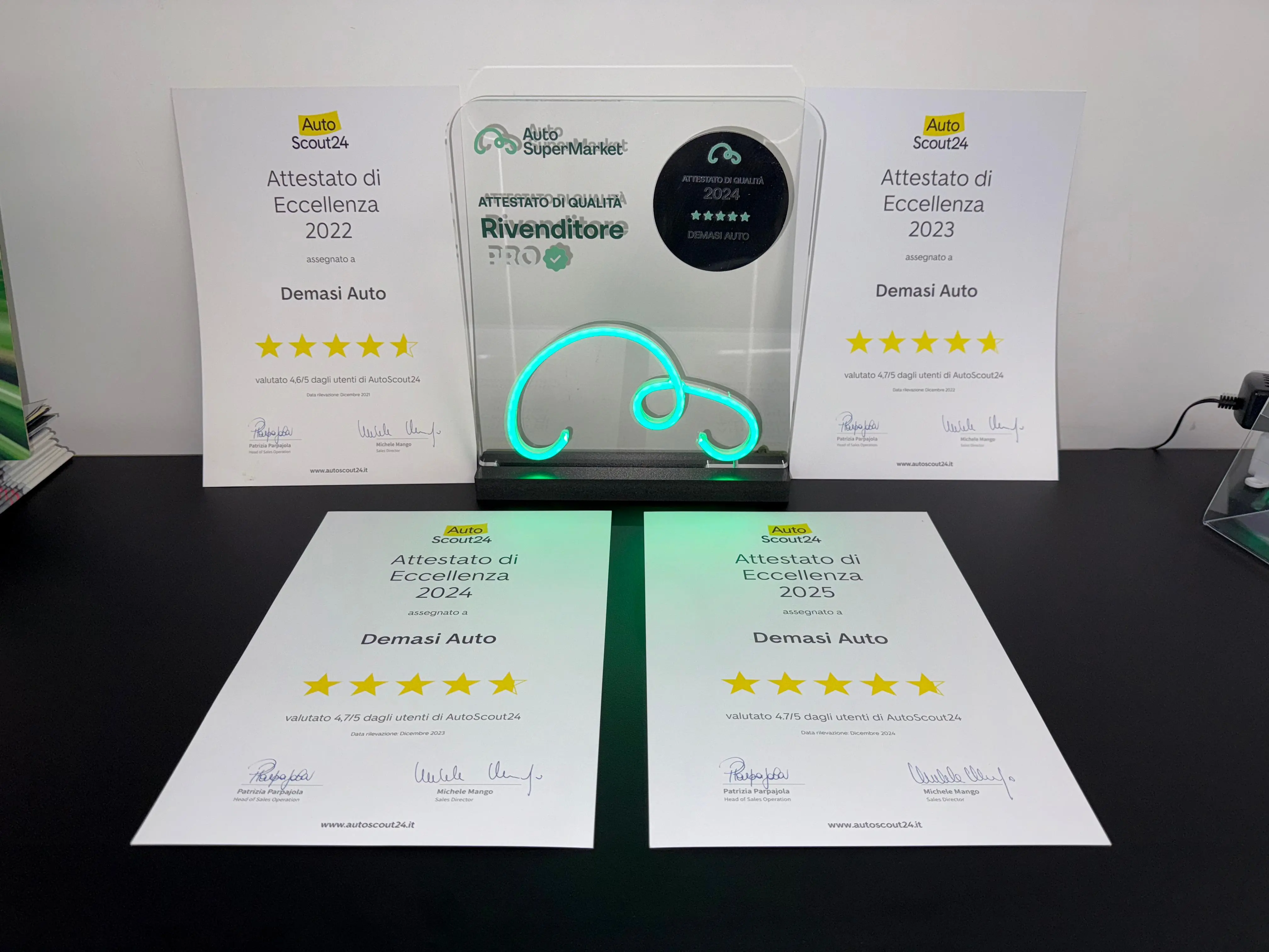 Auto Demasi - dettaglio posteriore